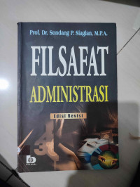 Image of Filsafat Administrasi